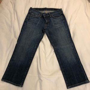 Designer Capri jeans